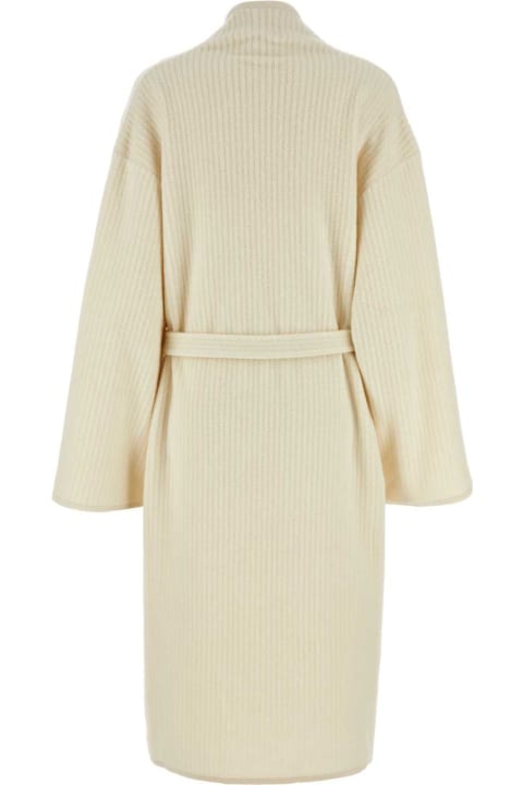 The Row Coats & Jackets for Women The Row Sand Cashmere Ghali Robe