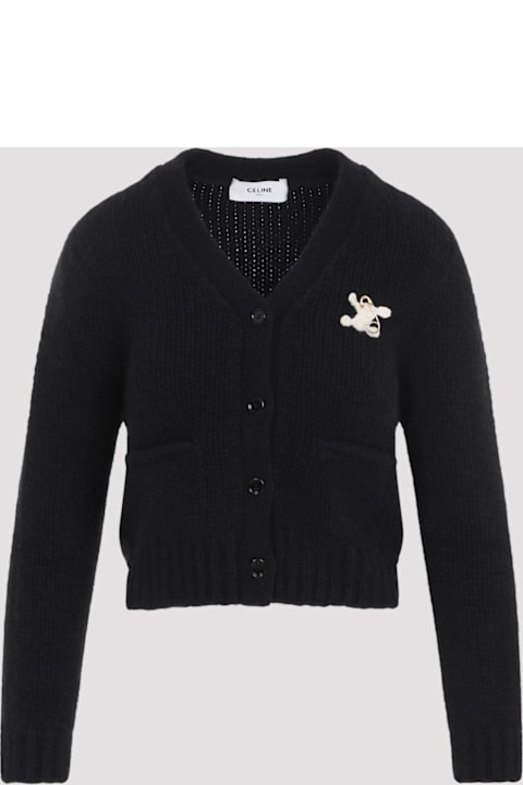 Celine Cashmere And Silk Cardigan