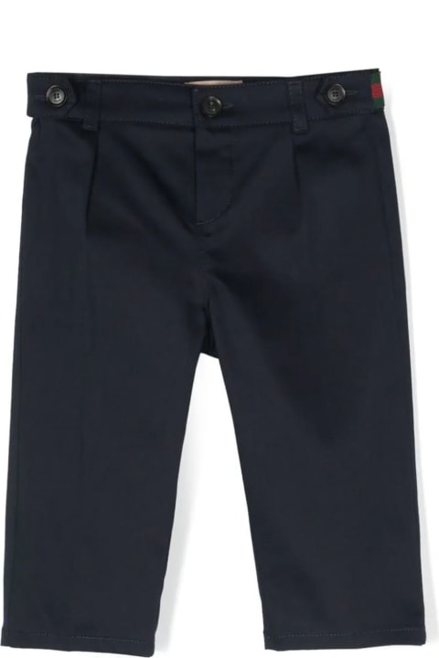 Bottoms for Baby Boys Gucci Gucci Kids Trousers Blue