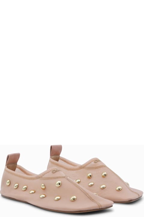 Chloé Beige Rita Flats