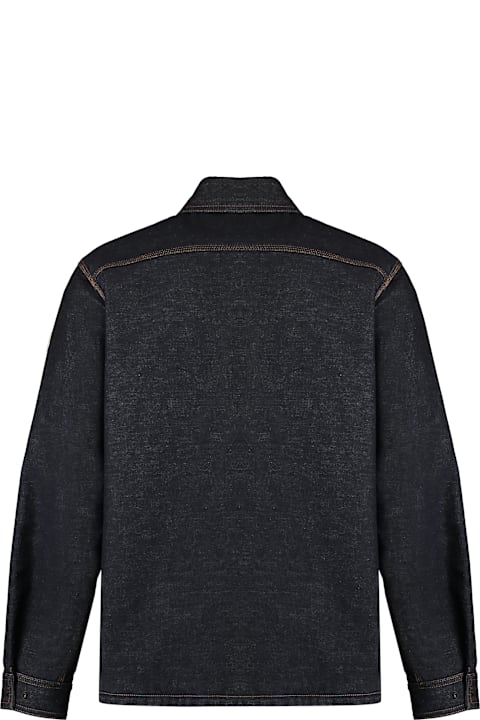 Moncler Shirts for Men Moncler Denim Shirt