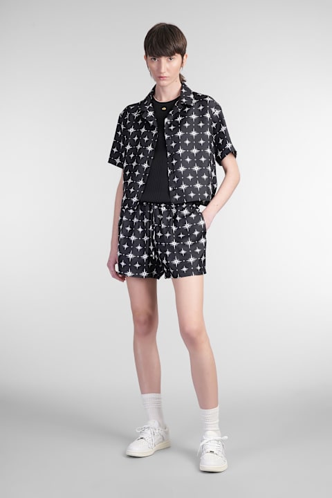AMIRI Clothing for Women AMIRI Topwear In Black Viscose