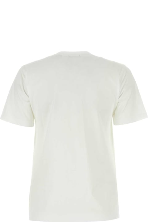 Homeware Burberry White Cotton T-shirt