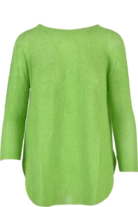 Women's Apple Green Sweater