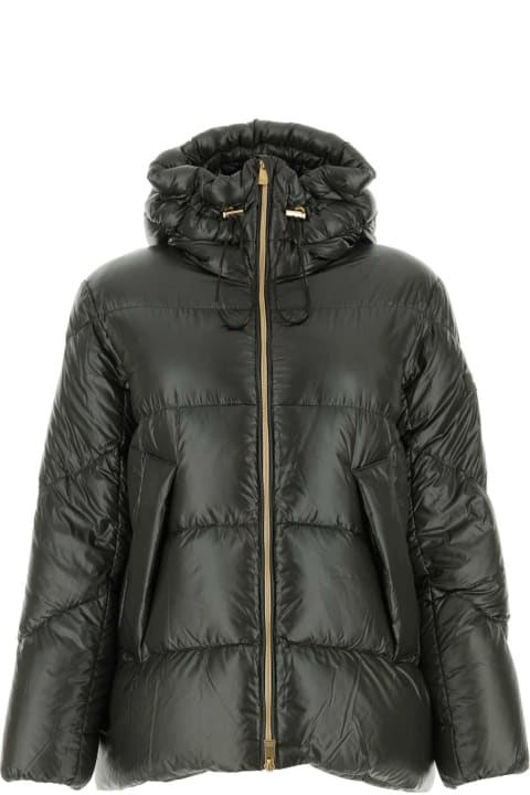 TATRAS Coats & Jackets for Women TATRAS Olive Green Nylon Down Jacket