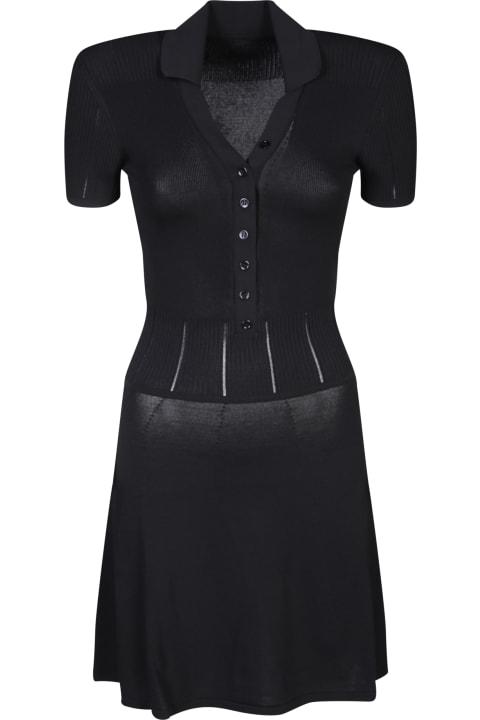 Jacquemus Dresses for Women Jacquemus Mini Yauco Black Dress