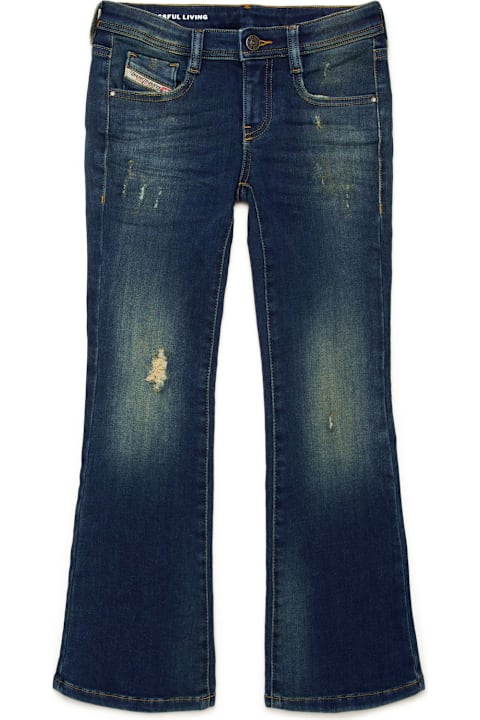 Diesel for Kids Diesel 1969 D-ebbey Distressed Bootcut Jeans