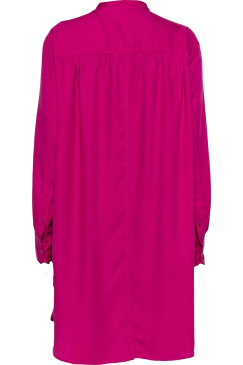 Marant Étoile Topwear for Women Marant Étoile Orchid Purple Lyocell Mini Dress