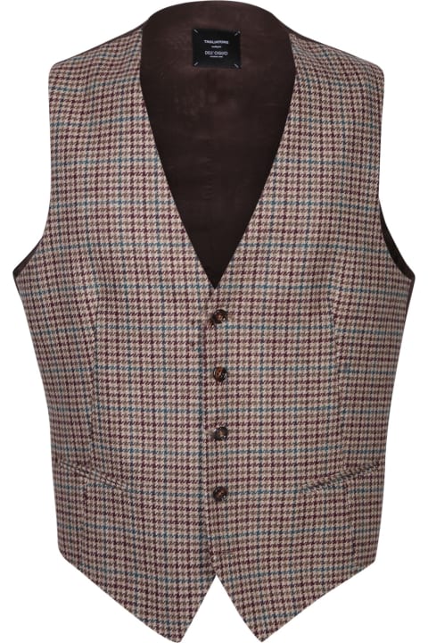 メンズ C.P. Companyのコート＆ジャケット C.P. Company Check Motif Vest