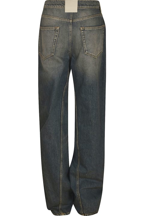 Jeans for Men Lanvin Long Buttoned Jeans