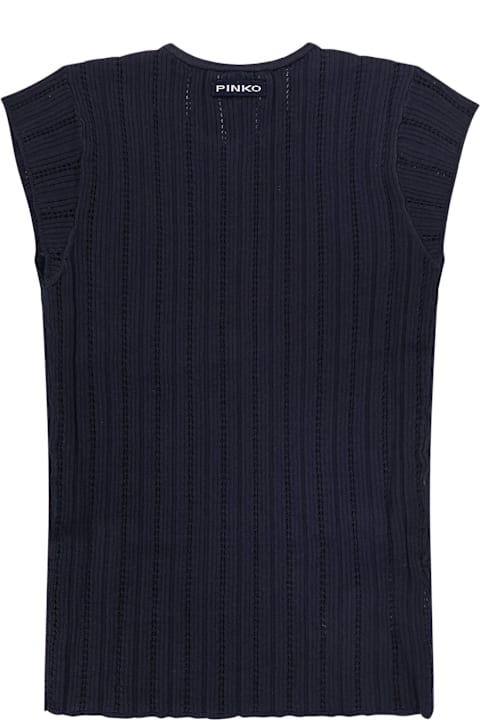 Pinko لـ Women Pinko Tofane Ribbed Viscose Blend Sweater