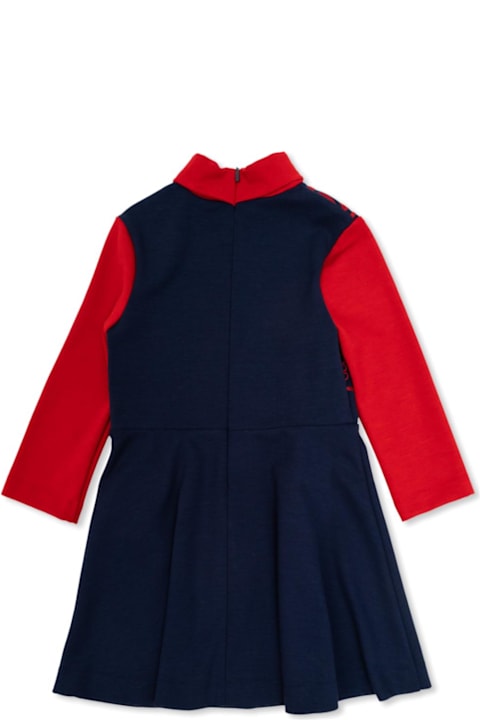 بدلات لـ أولاد Gucci Gucci Kids Hooded Dress