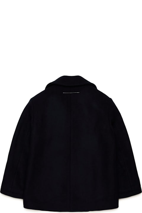 Fashion for Boys MM6 Maison Margiela Double-breasted Straight Hem Coat