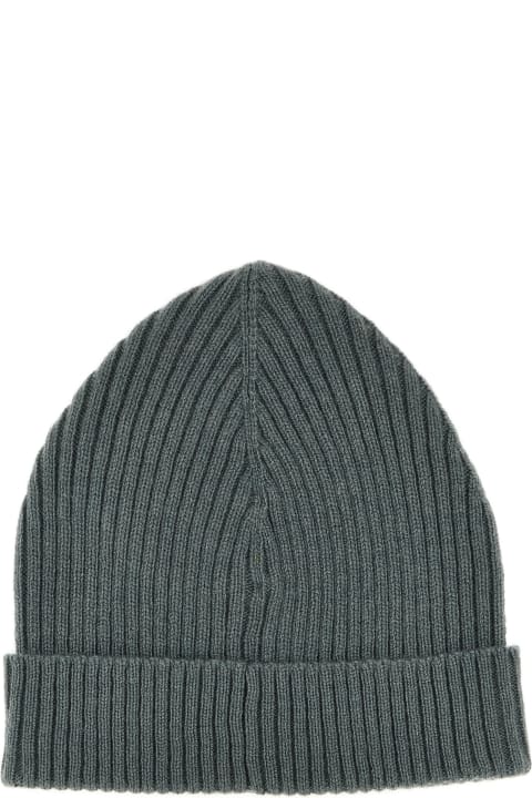 Brioni Hats for Men Brioni English Ribbed Beanie