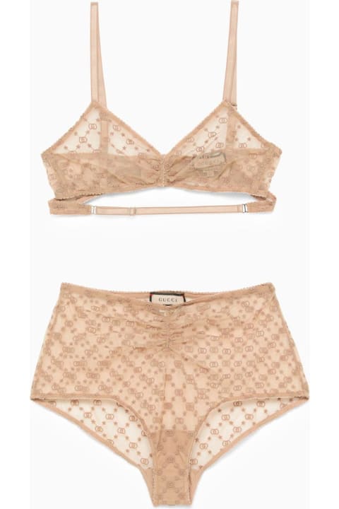Gucci Clothing for Women Gucci Nude Lingerie Set