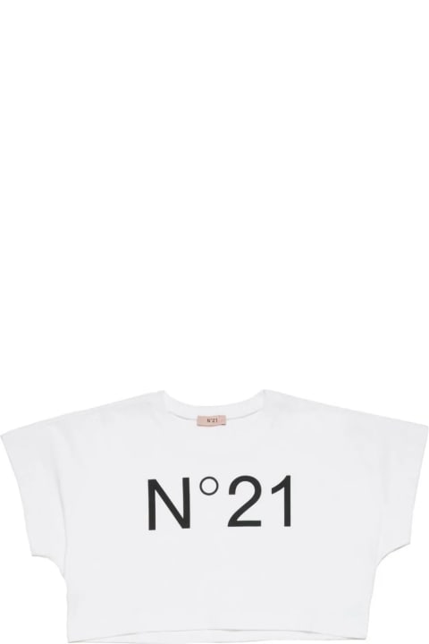 N.21 T-Shirts & Polo Shirts for Girls N.21 N°21 T-shirts And Polos White