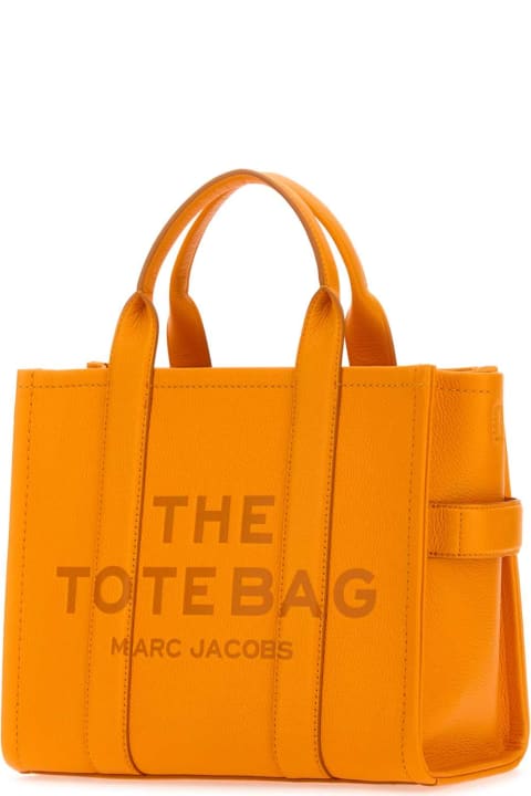 Marc Jacobs Bags for Women Marc Jacobs Orange Leather Medium The Tote Bag Handbag