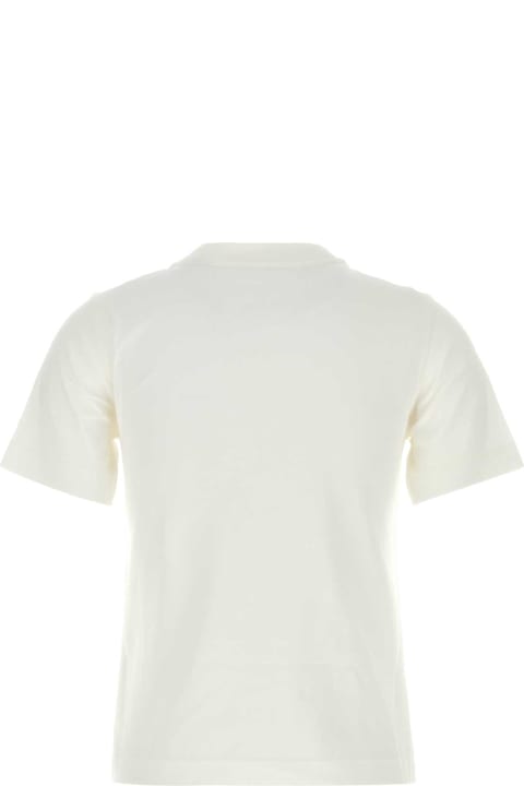 Burberry White Cotton T-shirt
