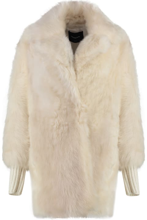 Homeware Fabiana Filippi Shearling Overcoat