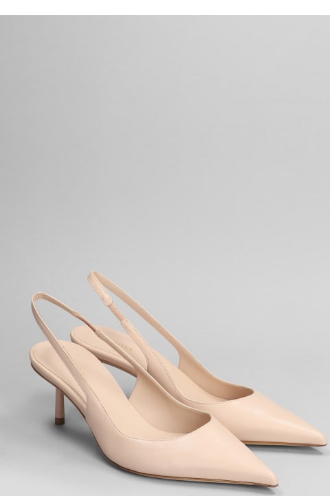 Le Silla High-Heeled Shoes for Women Le Silla Bella Pumps In Powder Leather