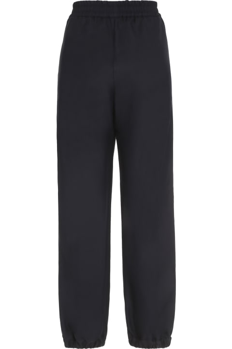 Moncler for Women Moncler Cotton-twill Bush-trousers