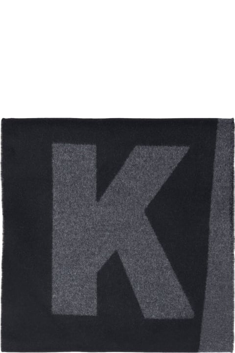 Kiton Scarves for Men Kiton Scarf Wool