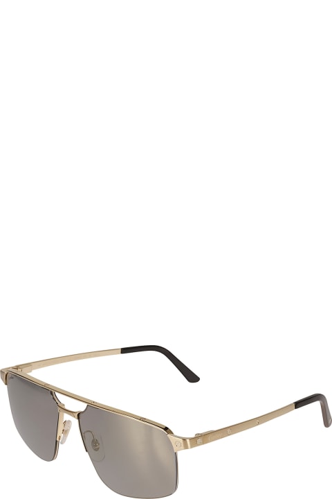 Eyewear for Men Cartier Eyewear Aviator Square Sunglasses