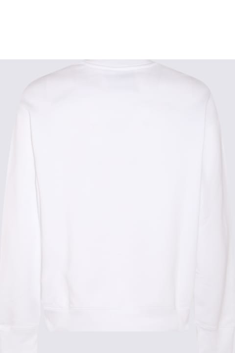 Moschino for Men Moschino White Cotton Sweatshirt