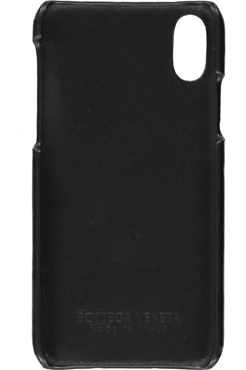 Hi-Tech Accessories for Men Bottega Veneta Leather Detail Iphone Xs Case