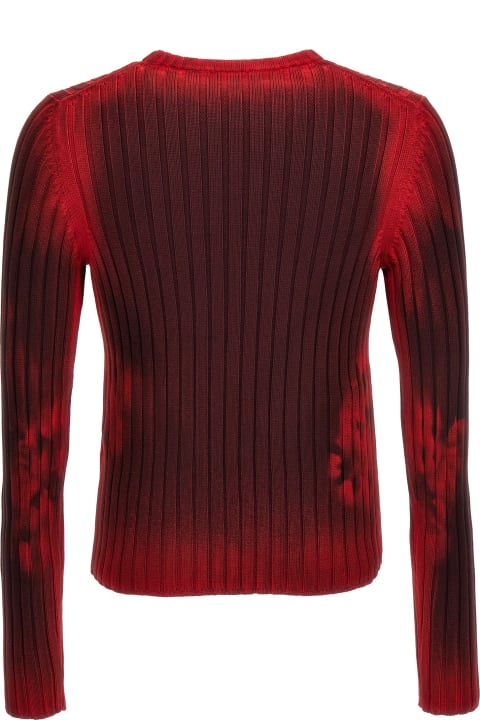Ferragamo Sweaters for Men Ferragamo Tie Dye Ribbed Sweater