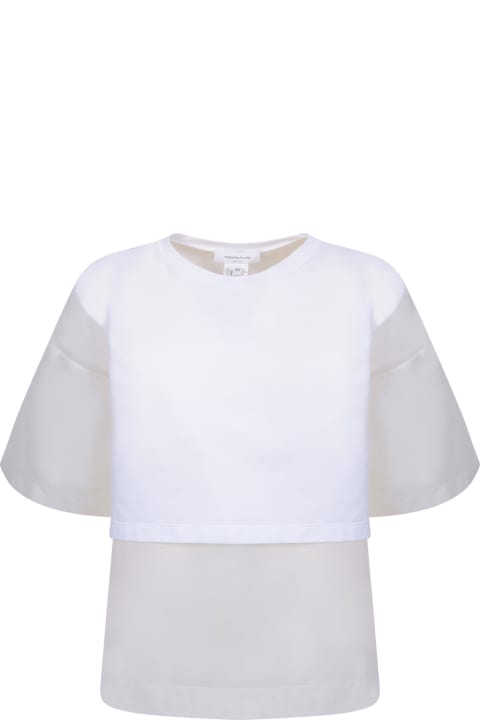 Fabiana Filippi for Women Fabiana Filippi White Cotton Jersey T-shirt