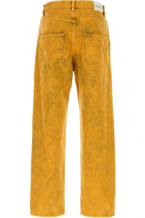 Namacheko Clothing for Men Namacheko Yellow Denim Warkworth Jeans