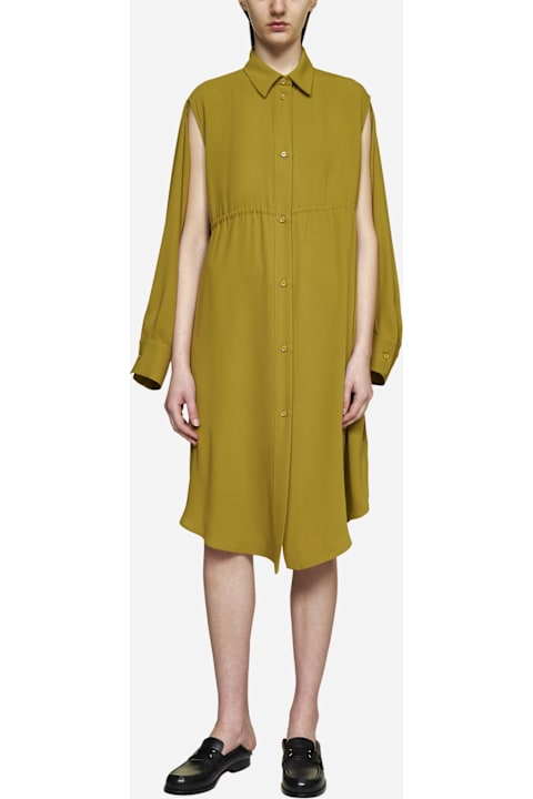 Dresses for Women MM6 Maison Margiela Crepe Shirt Dress
