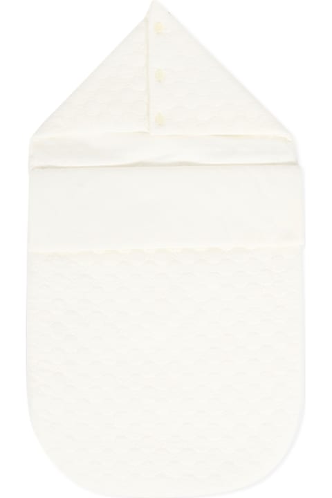 Homeware Gucci White Sleeping Bag For Babykids With Logo