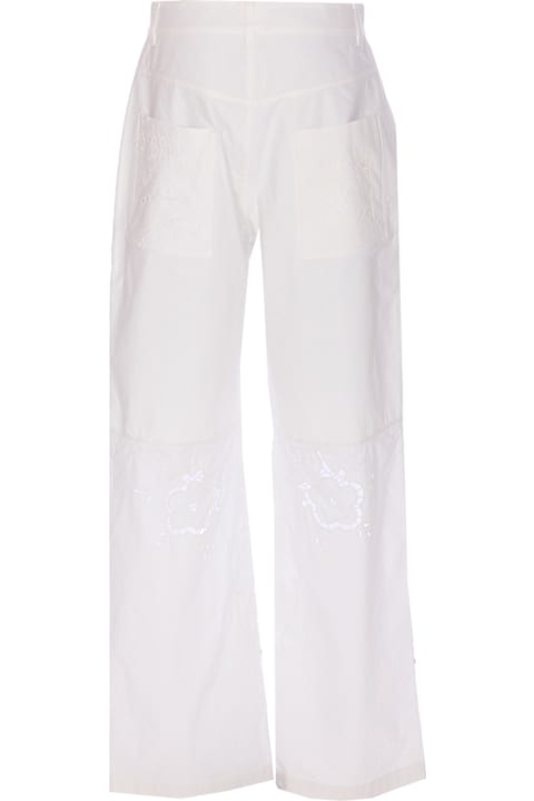 Marine Serre لـ Kids Marine Serre Regenerated Pants