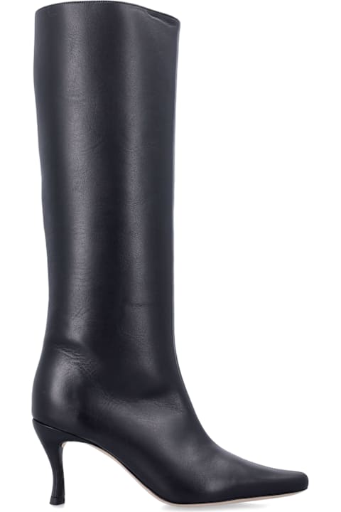 インテリア BY FAR By Far Stevie 42 White Leather Boots