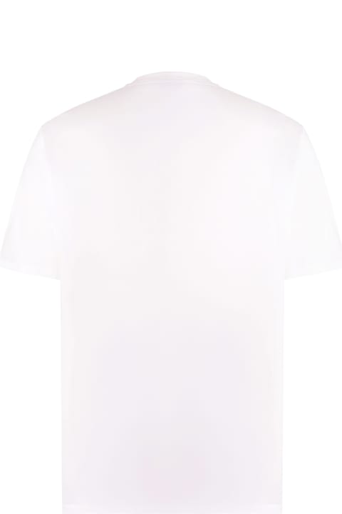 Topwear Sale for Men Lanvin Logo Cotton T-shirt