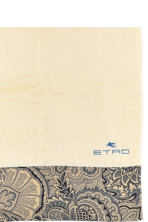  Etroالمنسوجات وأقمشة الكتان Etro 'bloom' Bath Towel