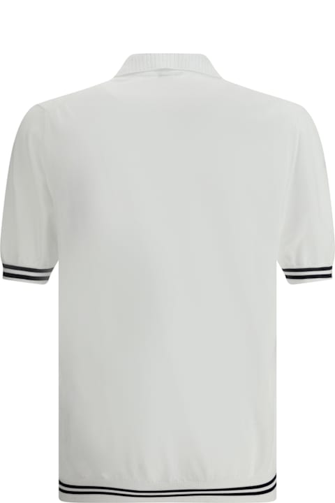 Kiton for Men Kiton Ribbed Polo Shirt