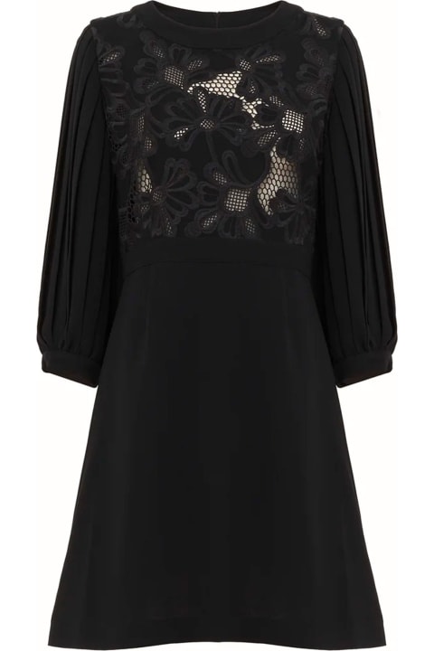 See by Chloé for Women See by Chloé Embroidered Long Sleeve Dress