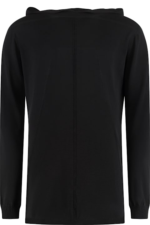 Sale for Men Rick Owens Geo Oversize Cotton Hoodie Sweater