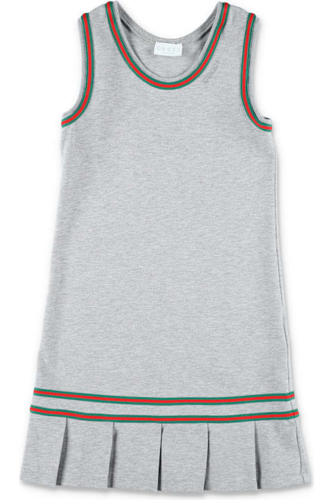 Gucci Dresses for Girls Gucci Kid - Web Sleeveless Dress