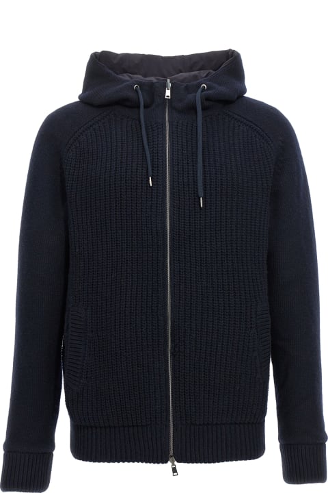 Herno Sweaters for Men Herno Reversible Bomber Jacket