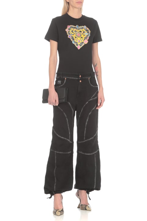 Versace Jeans Couture Pants & Shorts for Women Versace Jeans Couture Denim Pants
