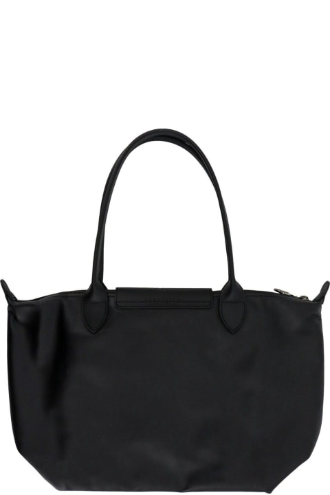 ウィメンズ新着アイテム Longchamp Le Pliage Xtra Snap-buttoned Medium Tote Bag
