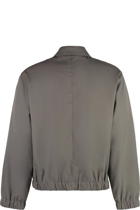 Ami Alexandre Mattiussi Coats & Jackets for Men Ami Alexandre Mattiussi Techno Fabric Jacket