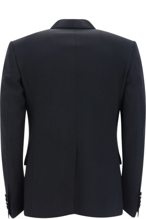 Coats & Jackets for Men Dolce & Gabbana Wool And Silk Blend Blazer
