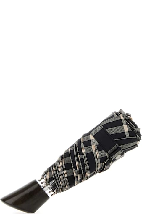Homeware Burberry Embroidered Fabric Umbrella