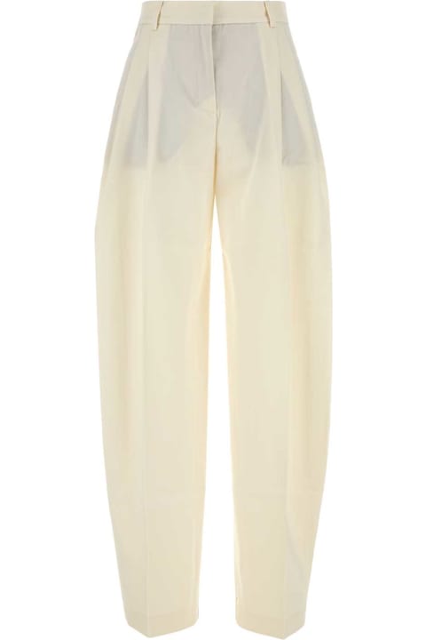 Homeware The Andamane Ivory Gabardine Pant
