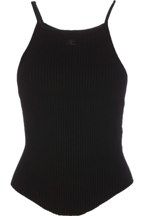 Underwear & Nightwear for Women Courrèges Logo Tank Top